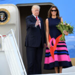 President, Melania Trump Experience Emergency Landing