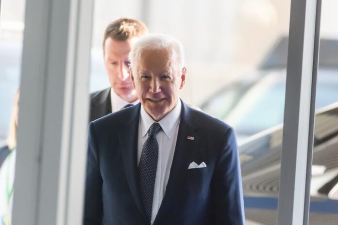 Biden's Stunning Plane Moment Goes Viral