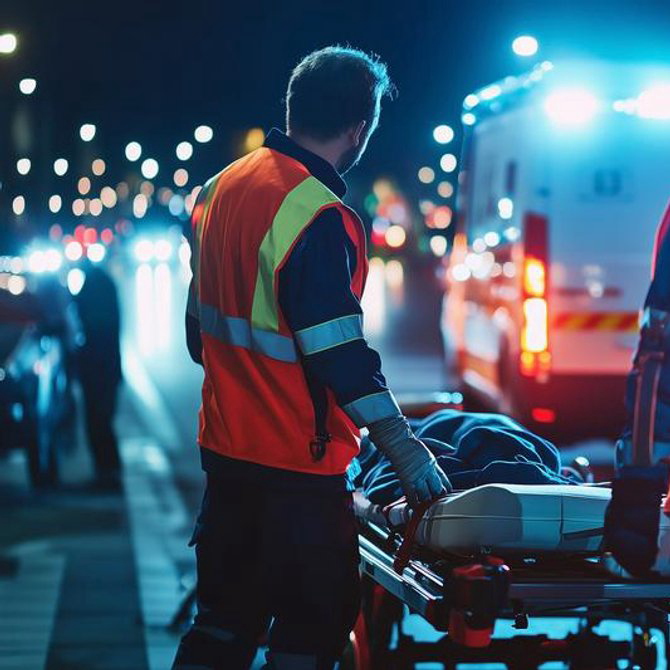 Emergency Medical Response Scene