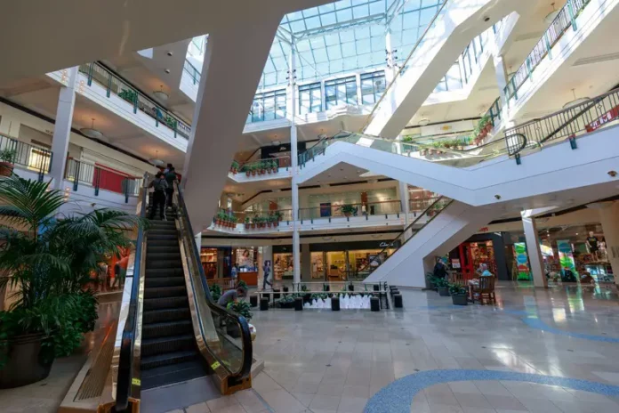 Modern Shopping Mall Interior