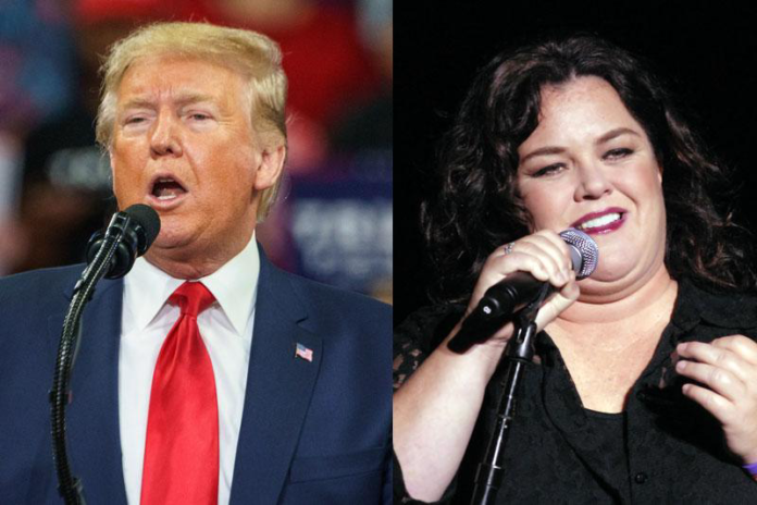 Donald Trump and Rosie O’Donnell