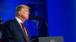Senator Loses It After Trump Turns on Him Trump NATO Speech at Podium