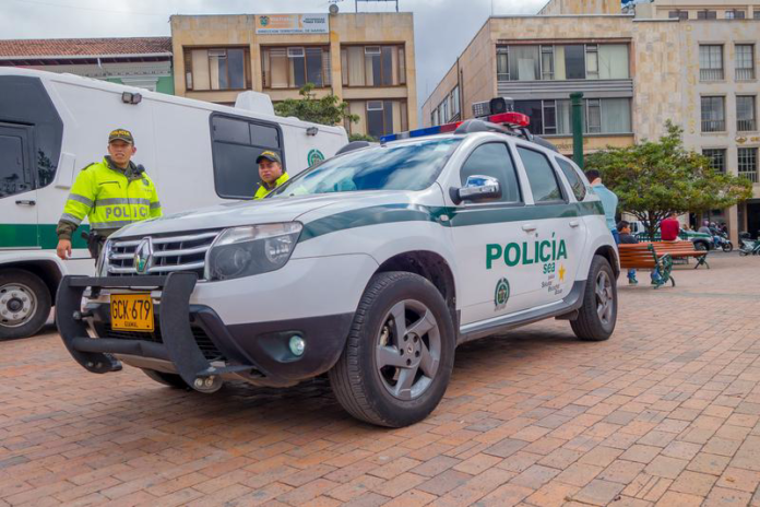 Colombian Police Patrol Vehicle
