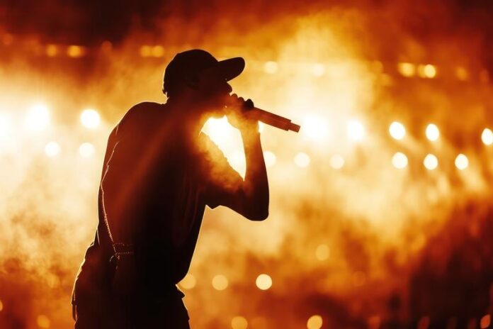 Rapper Concert Performance