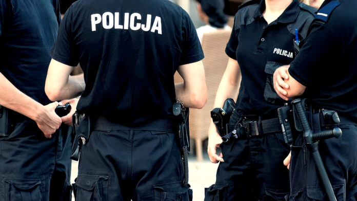 Police patrol in Poland