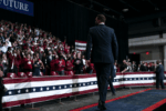 JD Vance’s Angry Outburst Takes Humiliating Turn vance rally midjourney